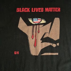 Black Lives Matter Mens T-shirt, XXXL